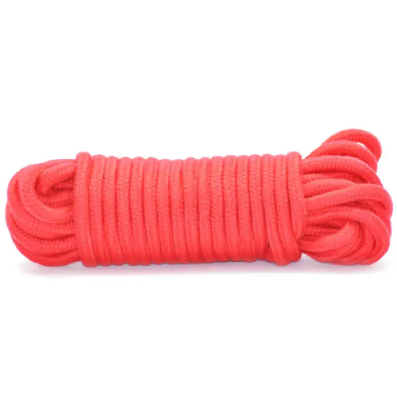 10 Meters Red Bondage Rope for Secure Restraint and Pleasure