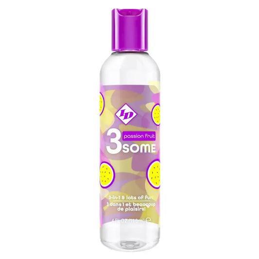 3some Passion Fruit 3-in-1 Lubricant 118ml for Enhanced Sensual Pleasure