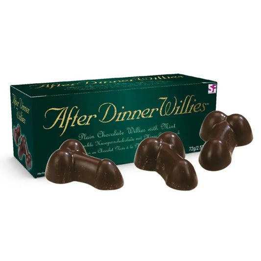 After Dinner Willies Novelty Chocolate Treats with Mint Flavor