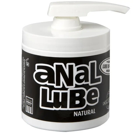 Anal Lube Natural in Pump Dispenser 135ml for Ultimate Relaxation