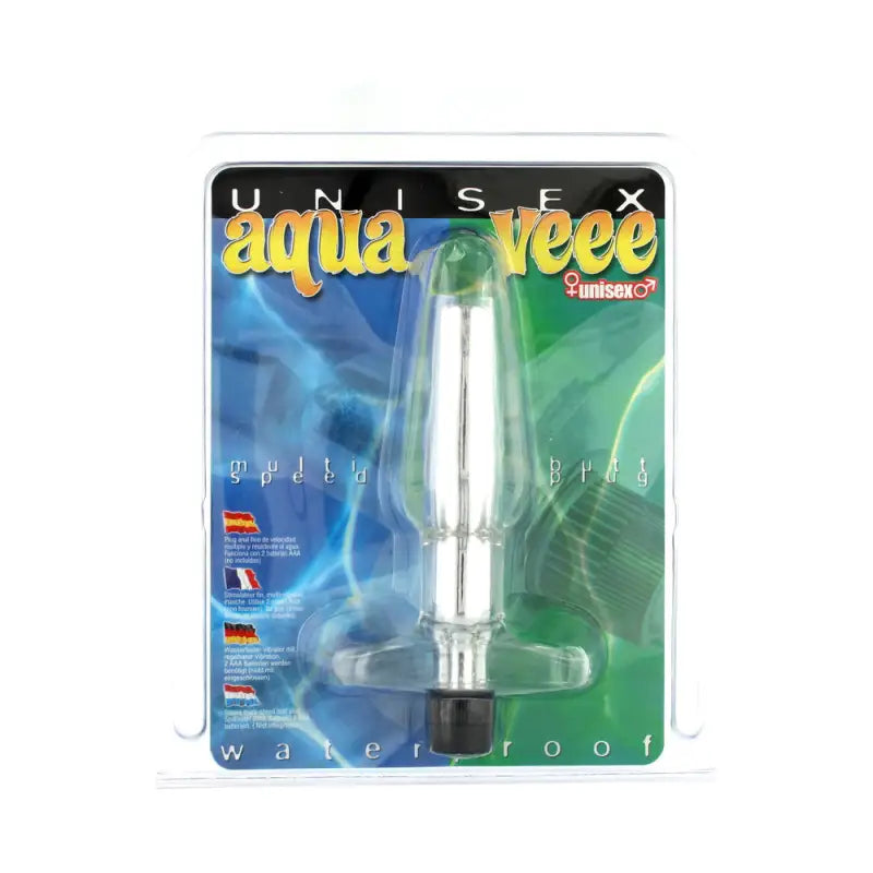 Aqua Veee Vibrating Butt Plug with Multi-Speed Features