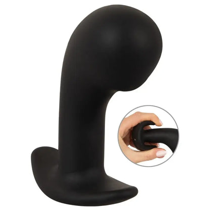 Big Head Prostate Plug with Extra-Large Massage Head for Targeted Stimulation