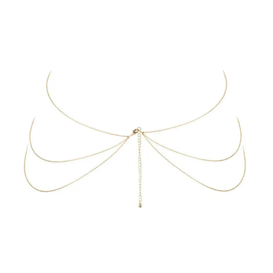 Bijoux Indiscrets Magnifique Body Chain in Gold for Elegant Styling