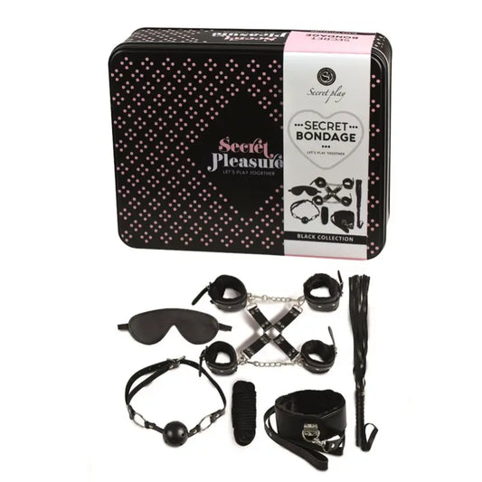 Black Bondage Kit for Enhanced Exploration and Pleasure