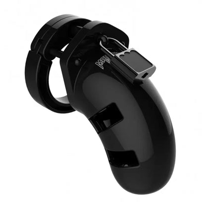 Black Chastity Cage for Ultimate BDSM Pleasure Man Cage 01