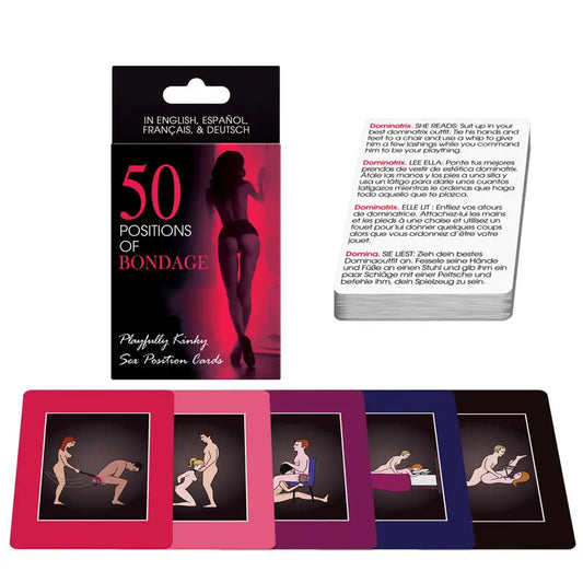 Bondage Sex Position Cards for Playful Exploration of Intimacy