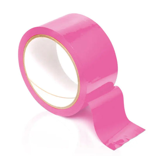 Bondage Tape Pink Gloss for Adventurous Fetish and Club Wear