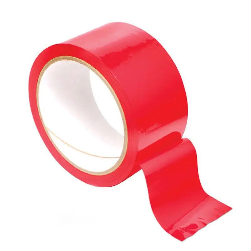 Bondage Tape Red for Creative Restraint and Exploration in Metre Rolls