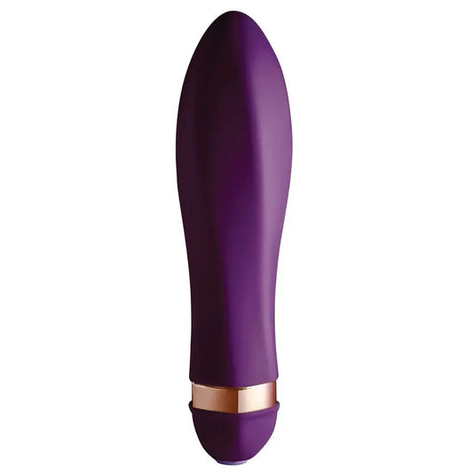 Captivating Purple Silicone Vibrator with 10 Settings for Ultimate Pleasure