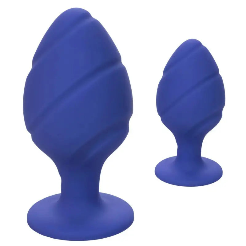 Cheeky Butt Plug Duo Elevates Intimate Moments in Purple