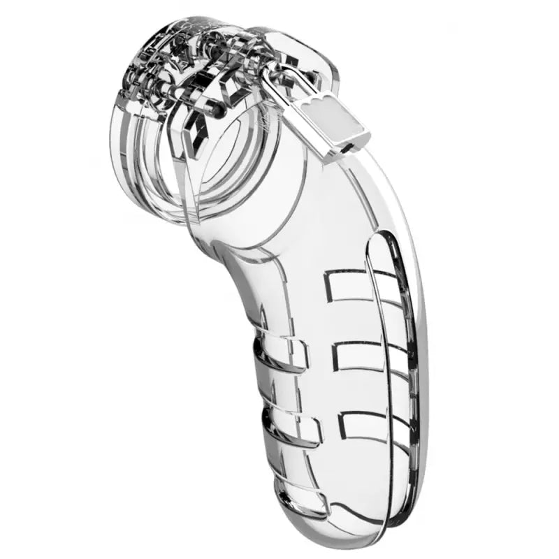 Clear Chastity Cage for Enhanced BDSM Play and Control