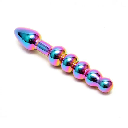 Coloured Glass Laila Anal Probe for Enhanced Sensations