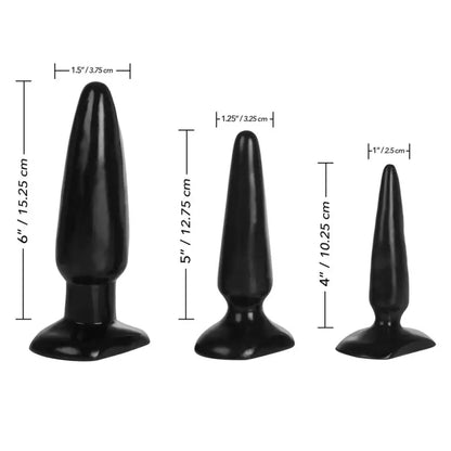 Colt Anal Trainer Kit with Premium Butt Plugs for Beginners