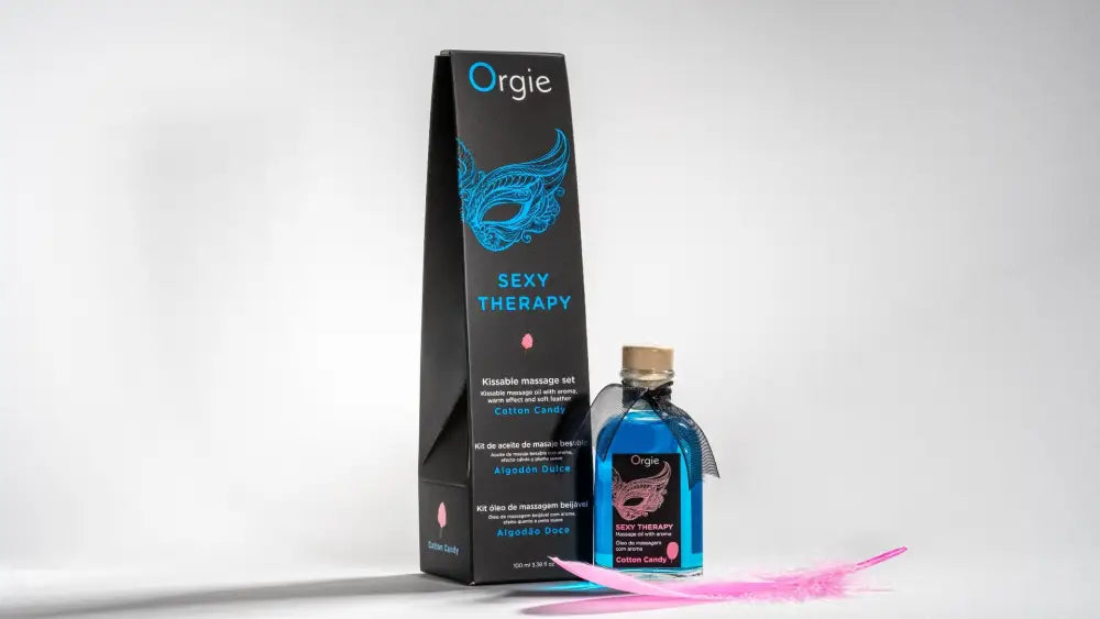 Orgie Lips Massage Kit - Cotton Candy