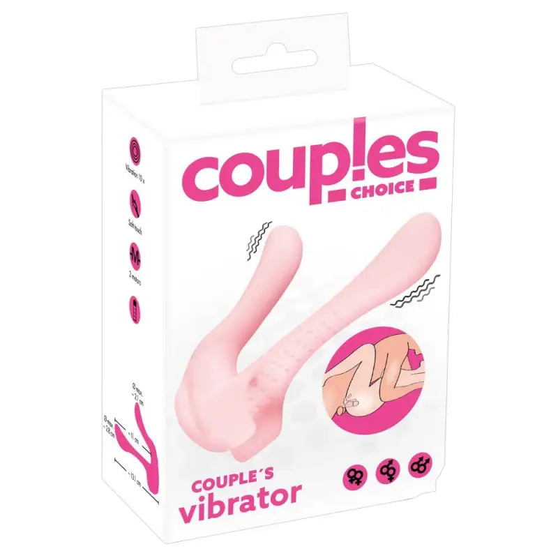 Couples Choice Rechargeable Vibrator for Ultimate Shared Pleasure