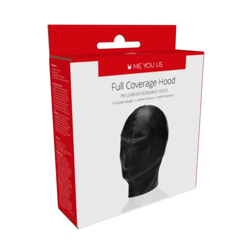 Coverage Hood for Comfortable Bondage Gear Masking Options