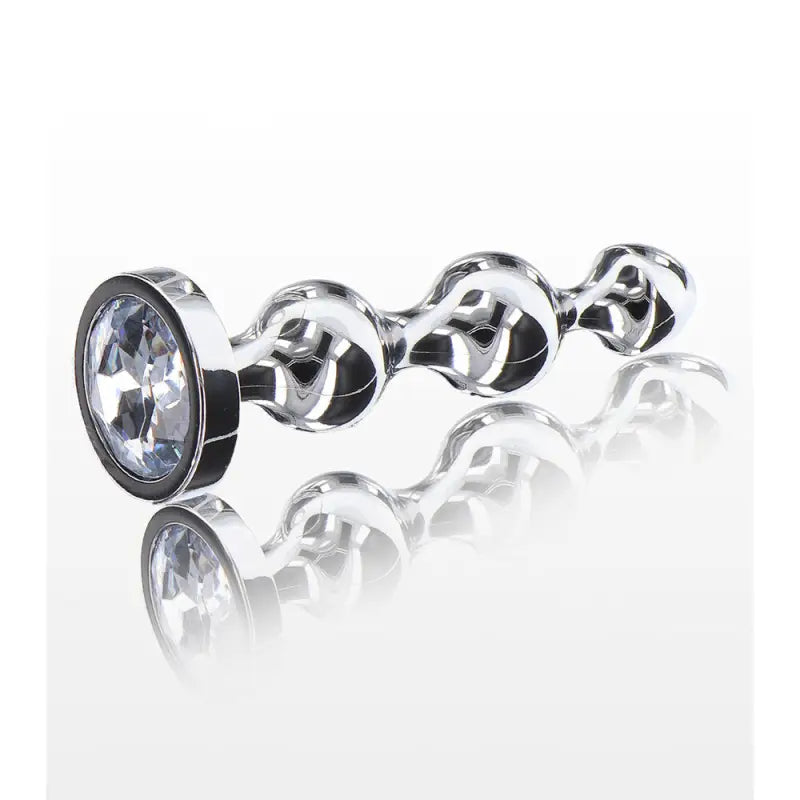 Diamond Star Beads Large Quality Butt Plug for Enhanced Pleasure