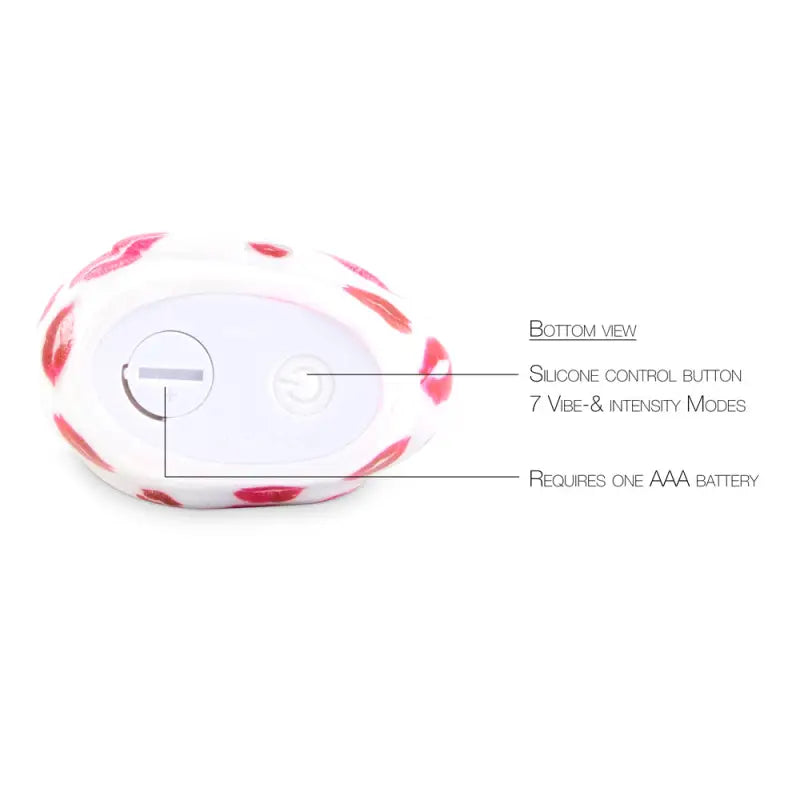 Discover Duckie Romance White with Waterproof Vibration Patterns