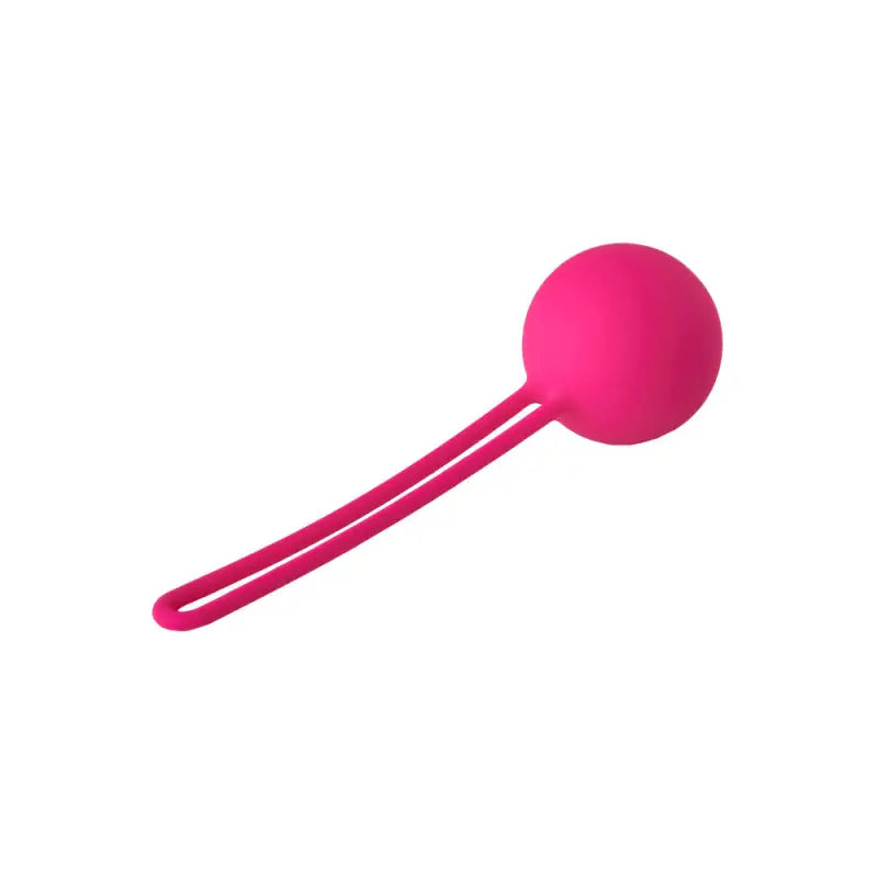 Discover Ecstasy with Flirts Kegel Ball Pink and Flexible Drawstring