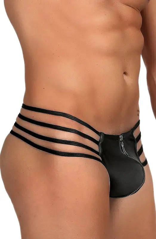 Discover Elegance with YesX YX971 Men’s Thong Black