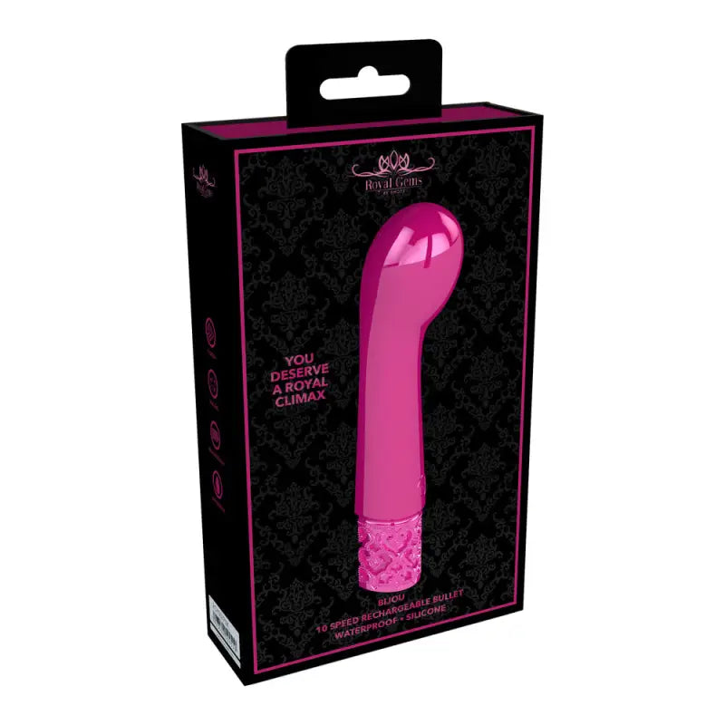 Discover Exquisite Pleasure with Royal Gems Bijou Rechargeable Silicone