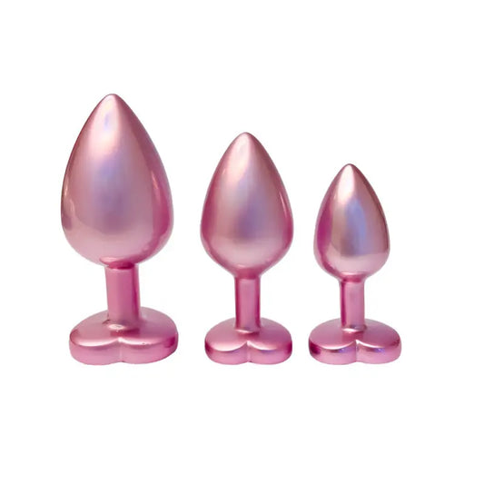 Discover Exquisite Pleasure with the Gleaming Love Pearl Pink Butt Plug