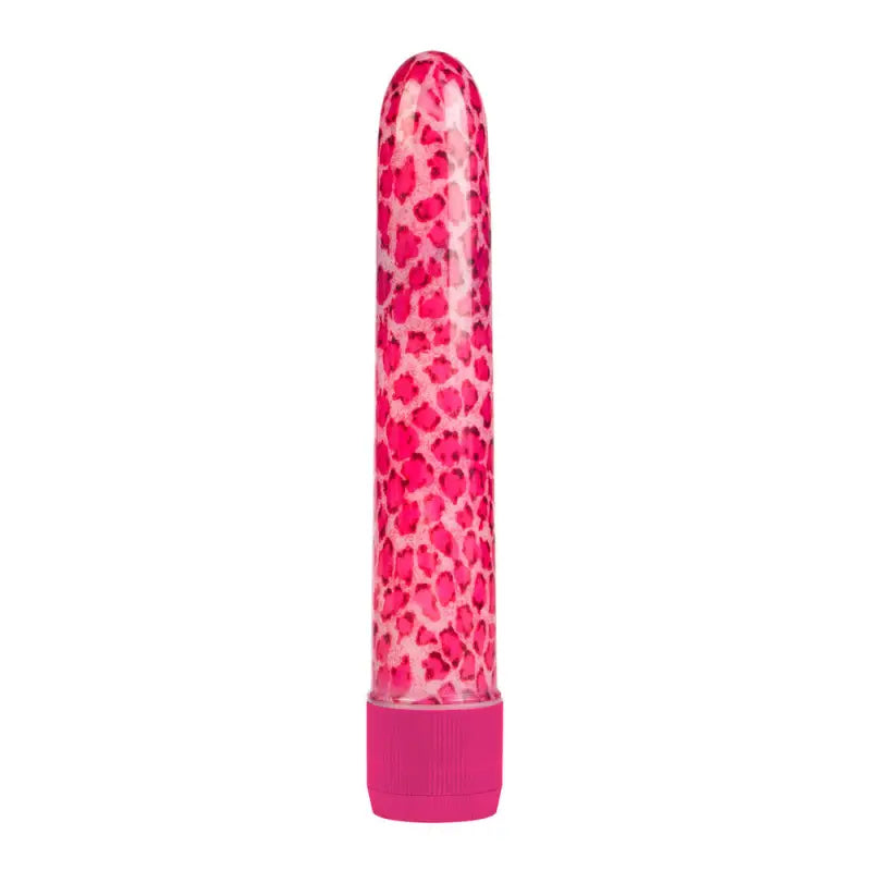 Discover Sensation with the Pink Leopard Massager Vibrator