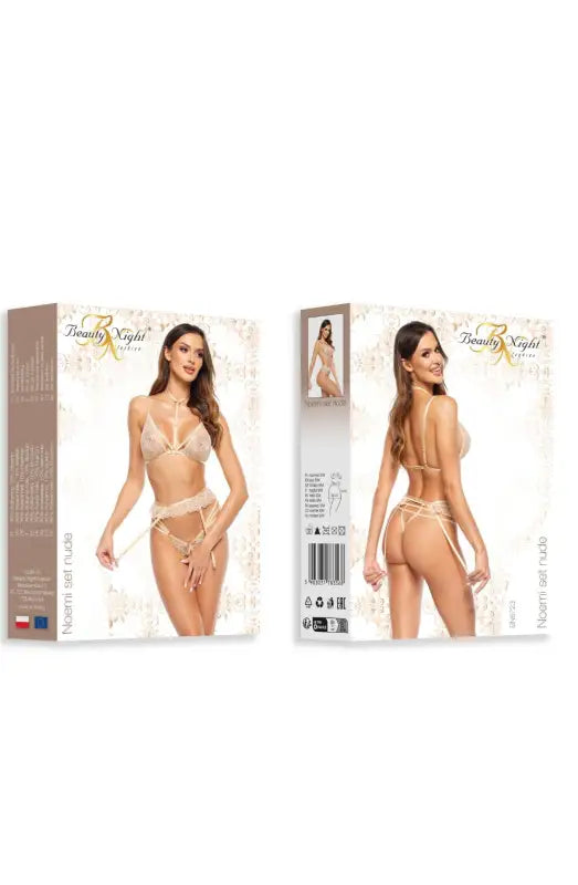 Discover the Allure of the Beauty Night BN6723 Noemi Set Nude