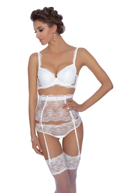 Discover the Alluring Roza Ambre Thong in Elegant White