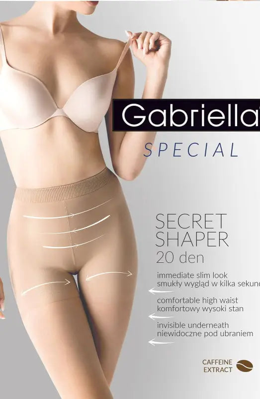 Discover the Elegance of Gabriella Secret Shaper Tights in Black