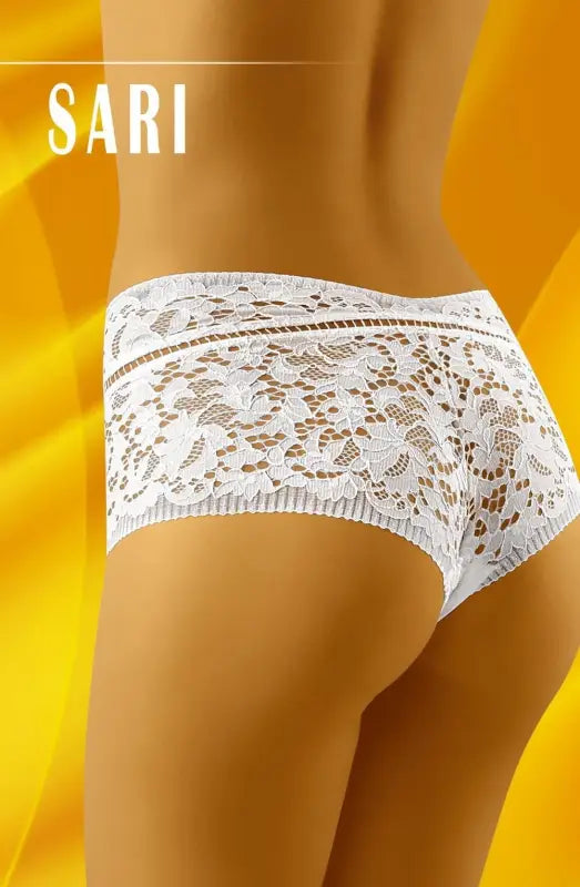 Discover the Elegance of Wolbar Sari White in Lovely Lacey Fabric