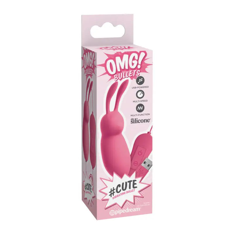 Discover the Joy of OMG Bullets Cute Vibrating Bullet Pink