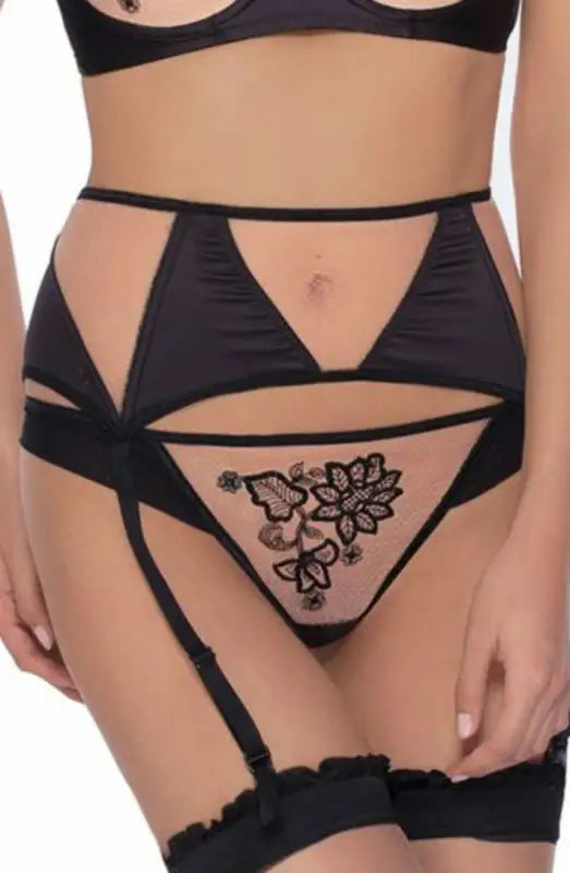 Discover the Roza Mehendi Suspender Belt with a Gorgeous Design Inspired by Henna Art