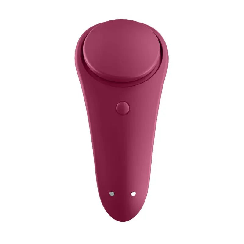 Satisfyer App Enabled Sexy Secret Panty Vibrator - Wine Red