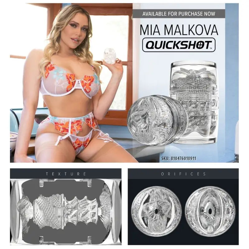 Discover the Ultimate Pleasure with Quickshot Mia Malkova Dual Masturbator