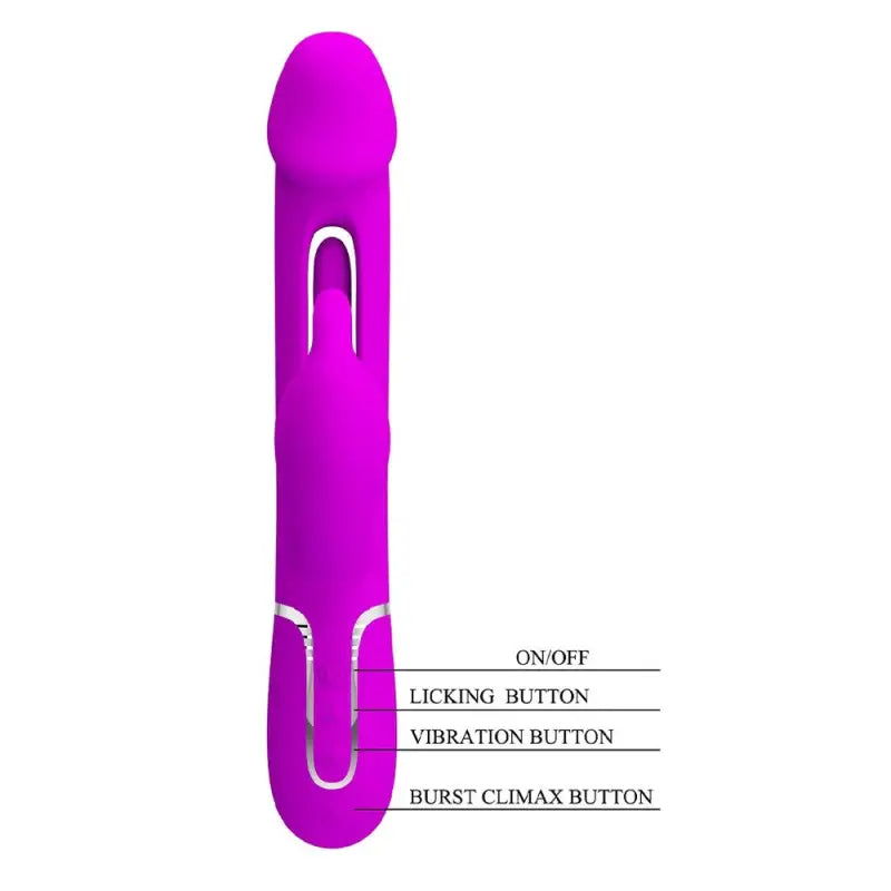 Discover Ultimate Pleasure with Pretty Love Kampas Rechargeable Rabbit