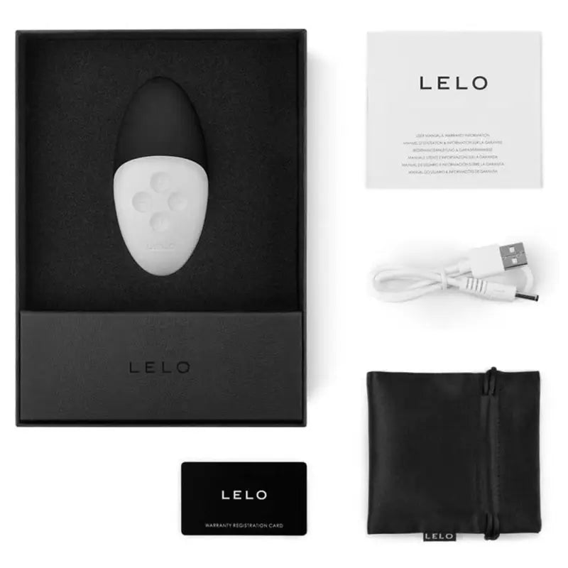 Discover Ultimate Pleasure with the Lelo Siri Rechargeable Massager Black