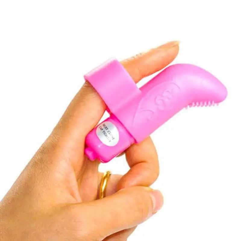 Discover Unmatched Bliss with the Pink Mini Finger Vibrator