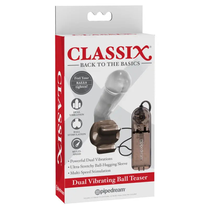 Discover Unmatched Pleasure with Pipedream Classix Dual Vibrating Ball Teaser