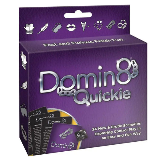 Domin8 Quickie Card Game Featuring 24 Unique Domin8 Scenarios