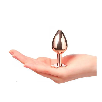 Dorcel Diamond Butt Plug in Rose Gold for Elegant Anal Play