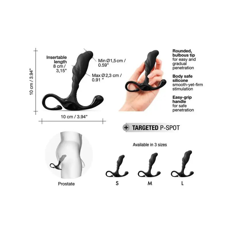 Dorcel Expert Small Prostate Plug for Enhanced Pleasure and Comfort