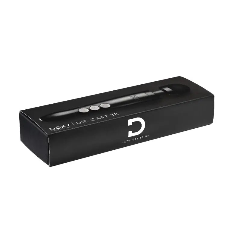 Doxy Die Cast 3 Rechargeable - Matte Black