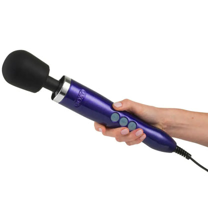 Doxy Die Cast Wand Massager in Elegant Purple for Ultimate Pleasure