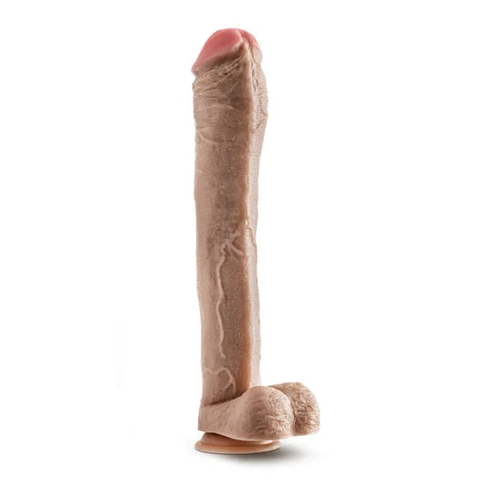 Dr. Skin Mr. Ed 13 Inch Dildo with Sturdy Suction Cup Base