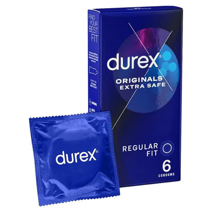 Durex Extra Safe Regular Fit Condoms for Reliable Protection