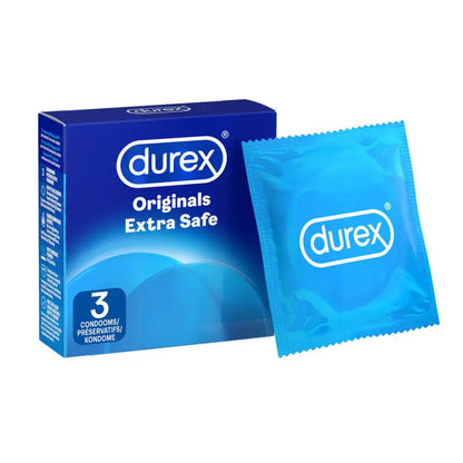 Durex Extra Safe Regular Fit Condoms for Reliable Protection