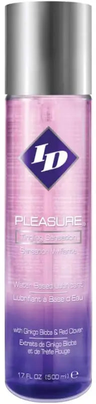 ID Pleasure 17 floz Flip Cap Bottle 