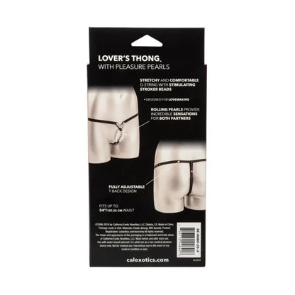 Elevate Intimate Moments with the Lovers Thong and Pleasure Pearls