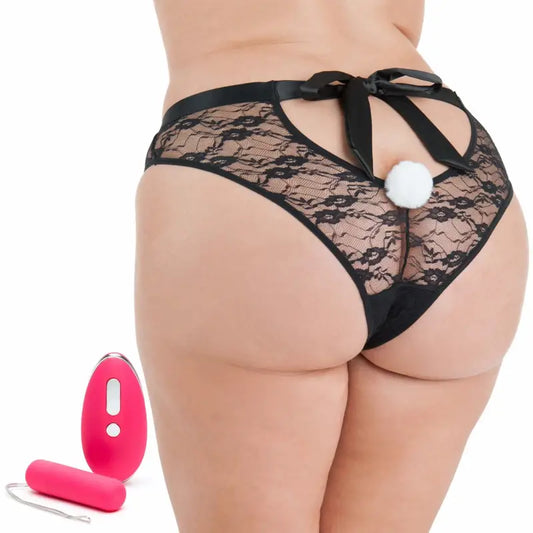 Happy Rabbit Remote Control Knicker Vibe (plus size)